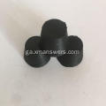 Bush múnlaithe Custom Barure Polurethane Silicone Bar Bushing